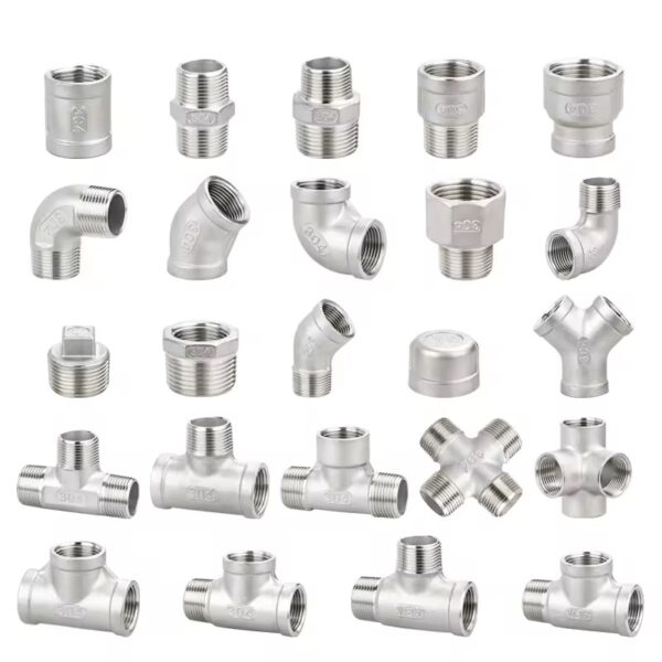 Threaded Stainless Steel IC Fitting NPT BSP 304 316 - Image 2